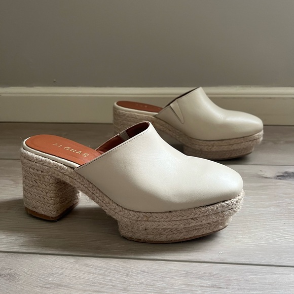 ALOHAS Free People Celeste Platform Clogs - Picture 2 of 16